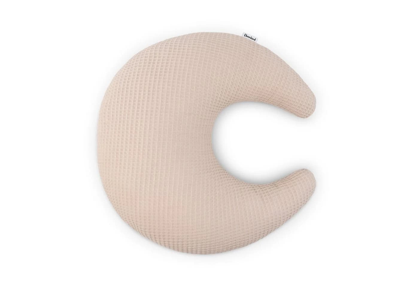 Ehrenkind Dekokissen Mond Bio-Baumwolle Beige Waffelpiqué - Bild 2