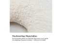 Ehrenkind Kuschelkissen Mond Bio-Baumwolle Teddy Bild 5