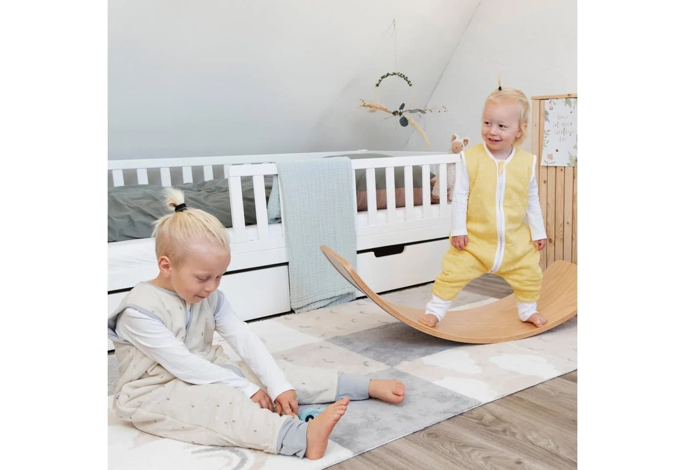 Ehrenkind Babyschlafsack Sommer 1 TOG Bio-Baumwolle mit Füßen - Bild 4