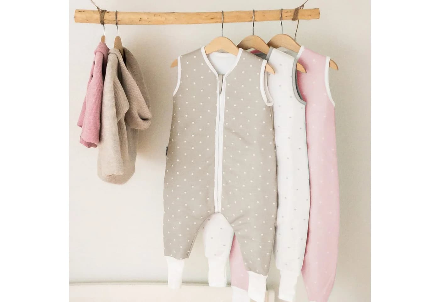 Ehrenkind Babyschlafsack Sommer 1 TOG Bio-Baumwolle mit Füßen - Bild 5