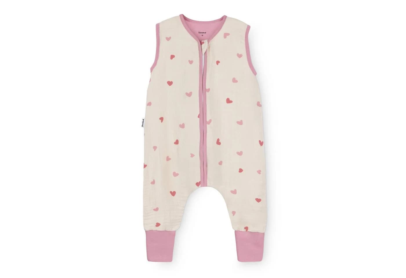 Ehrenkind Babyschlafsack Musselin 1.0 TOG Bio-Baumwolle mit Füßen - Bild 2