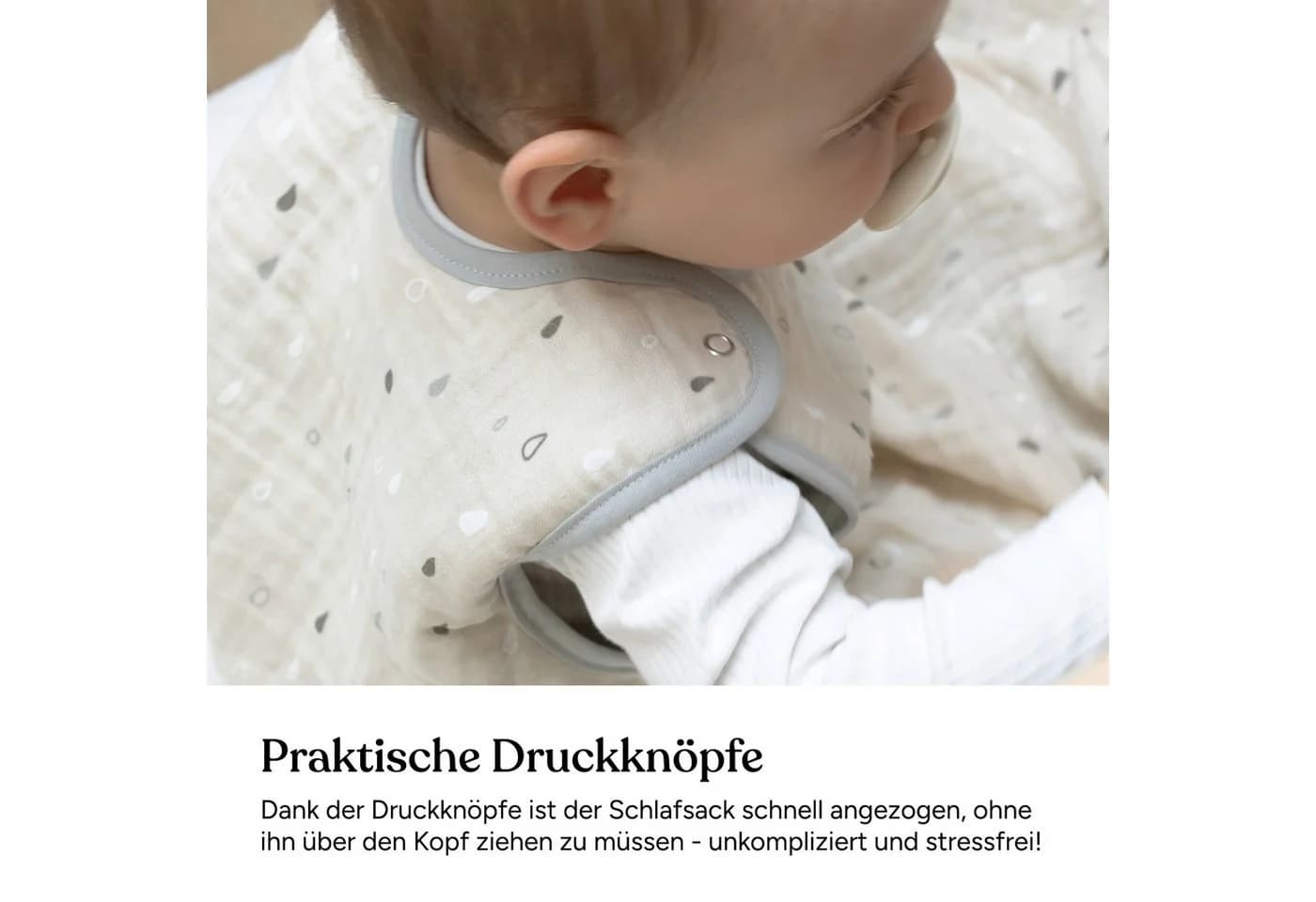 Ehrenkind Babyschlafsack Sommer Rund 1.0 TOG Bio-Baumwolle - Bild 4