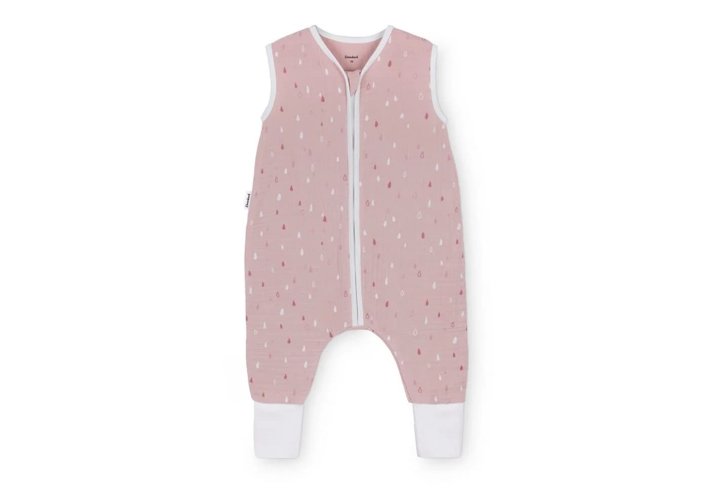 Ehrenkind Babyschlafsack Sommer 0.5 TOG Bio-Musselin Rosé - Bild 2