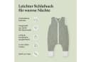 Ehrenkind Babyschlafsack Sommer 0.5 TOG Bio-Musselin Rosé Bild 3