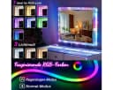 FENCHILIN Schminkspiegel mit LED-Licht und Strasssteinen Bild 5