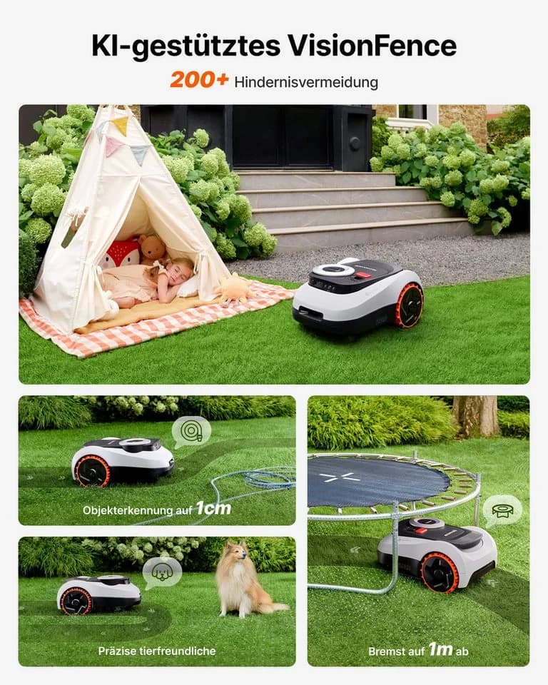 Segway Rasenmähroboter LiDAR Mähroboter 2000 m² - Bild 5