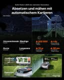 NAVIMOW Rasenmähroboter Segway i210/i220 LiDAR Pro Schwarz Bild 3