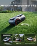 NAVIMOW Rasenmähroboter Segway i210/i220 LiDAR Pro Schwarz Bild 4