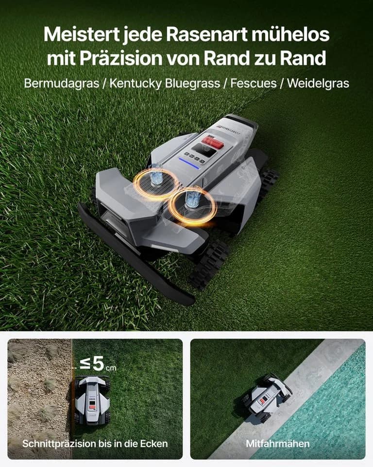 NAVIMOW Rasenmähroboter X420 ohne Kabel bis 2000 m² - Bild 5