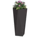 vidaXL Pflanzkübel Schwarz Stahl Modern Bild 3