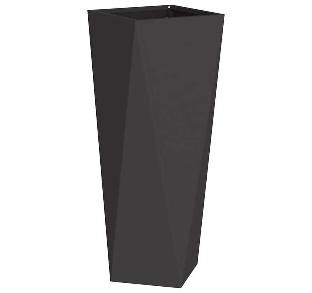 vidaXL Pflanzkübel Schwarz Stahl Modern - Bild 5