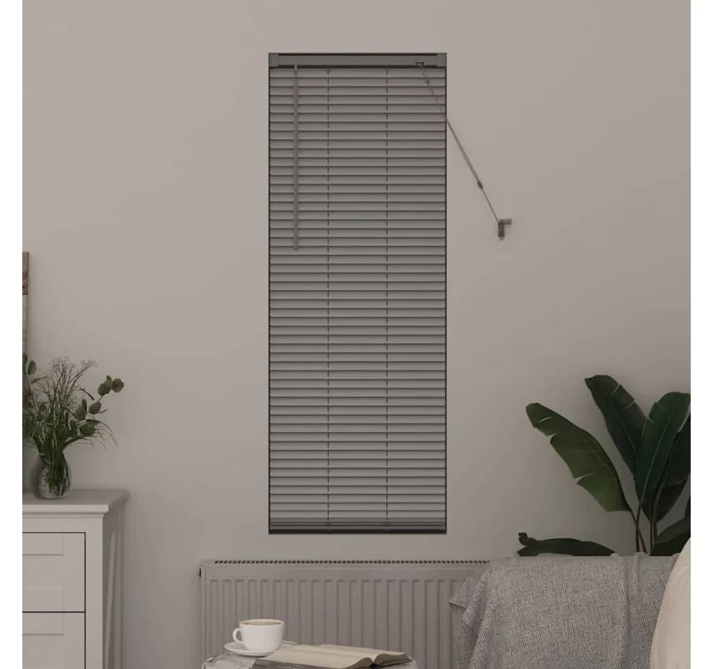 vidaXL Venezianische Jalousien Silber Aluminium - Bild 3