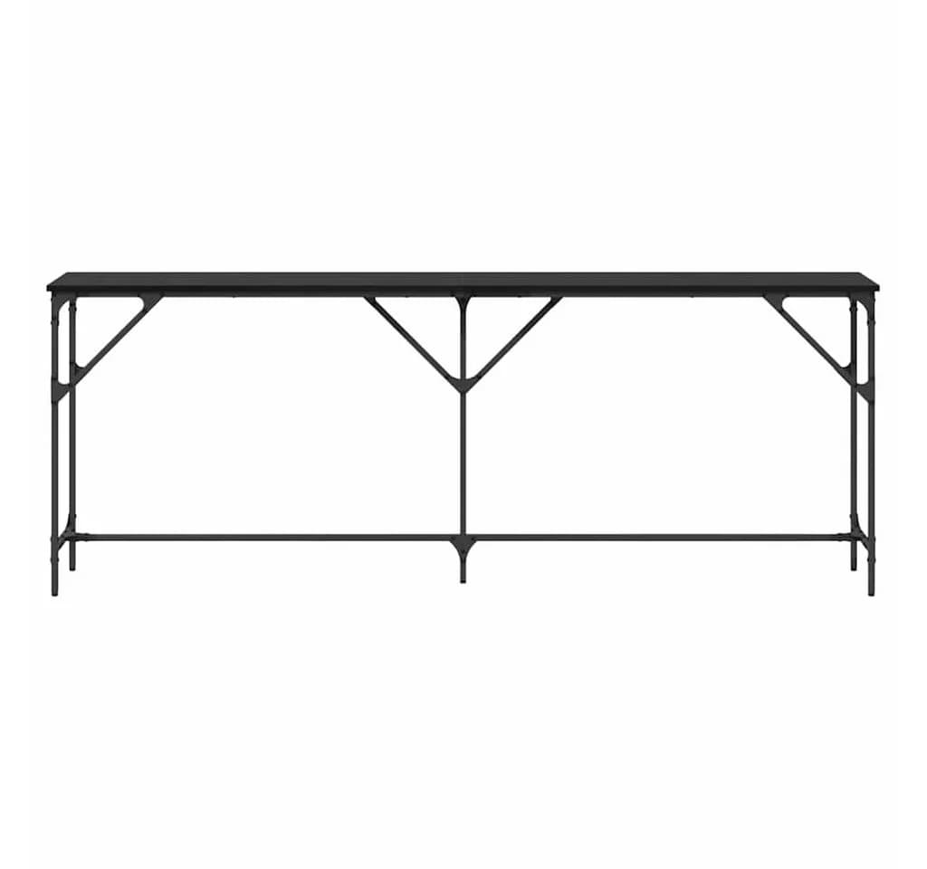 vidaXL Konsolentisch Schwarz Industrial Design Holzwerkstoff Metall - Bild 5