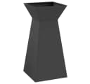 vidaXL Blumentopf Säulen Pflanzer Schwarz Moderner Gartenpfeiler Bild 2