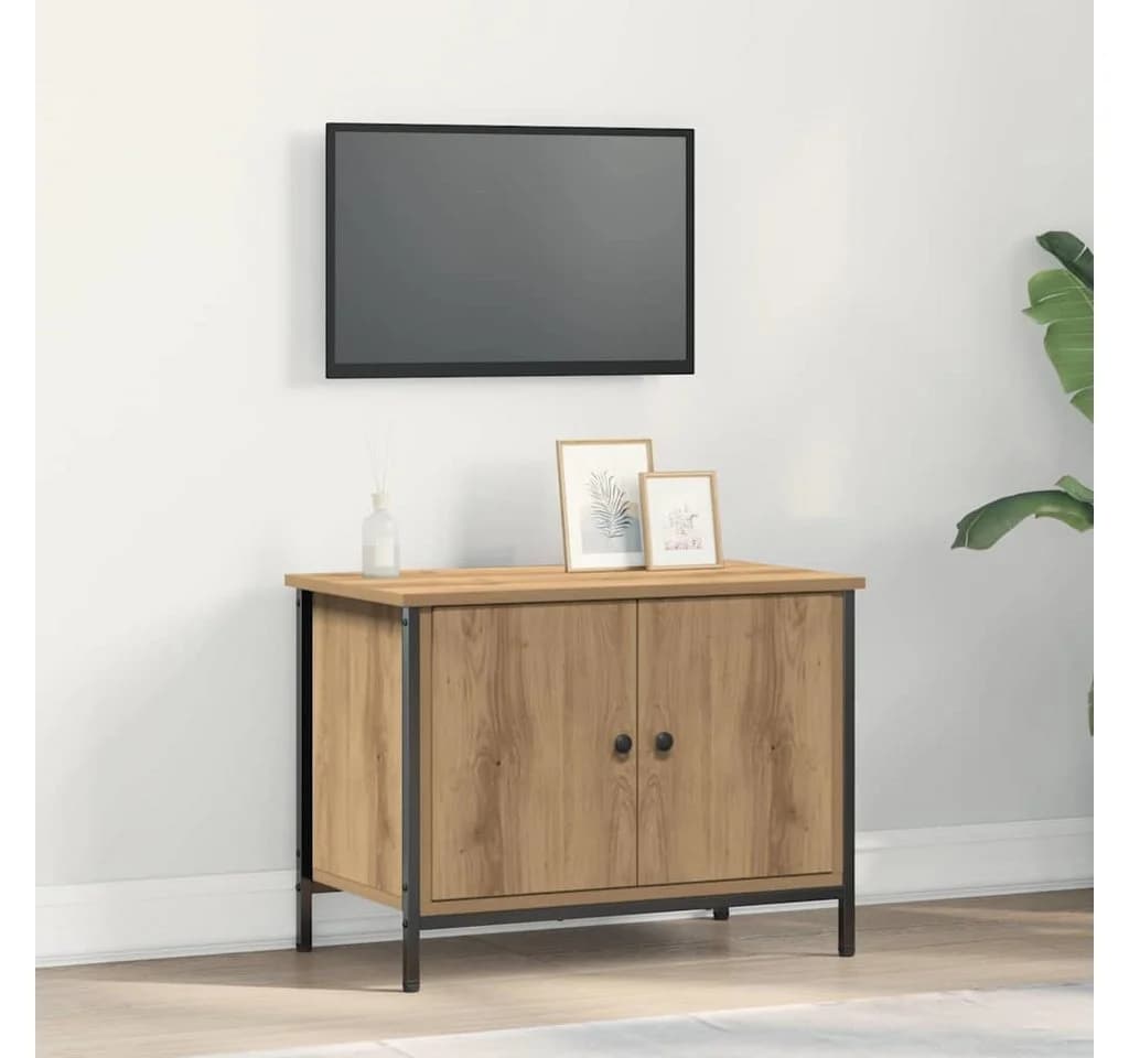 vidaXL TV-Schrank Artisan-Eiche Holzwerkstoff