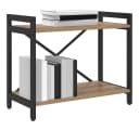 vidaXL Bücherregal Artisan-Eiche Stahlrahmen Industrial Design Bild 3