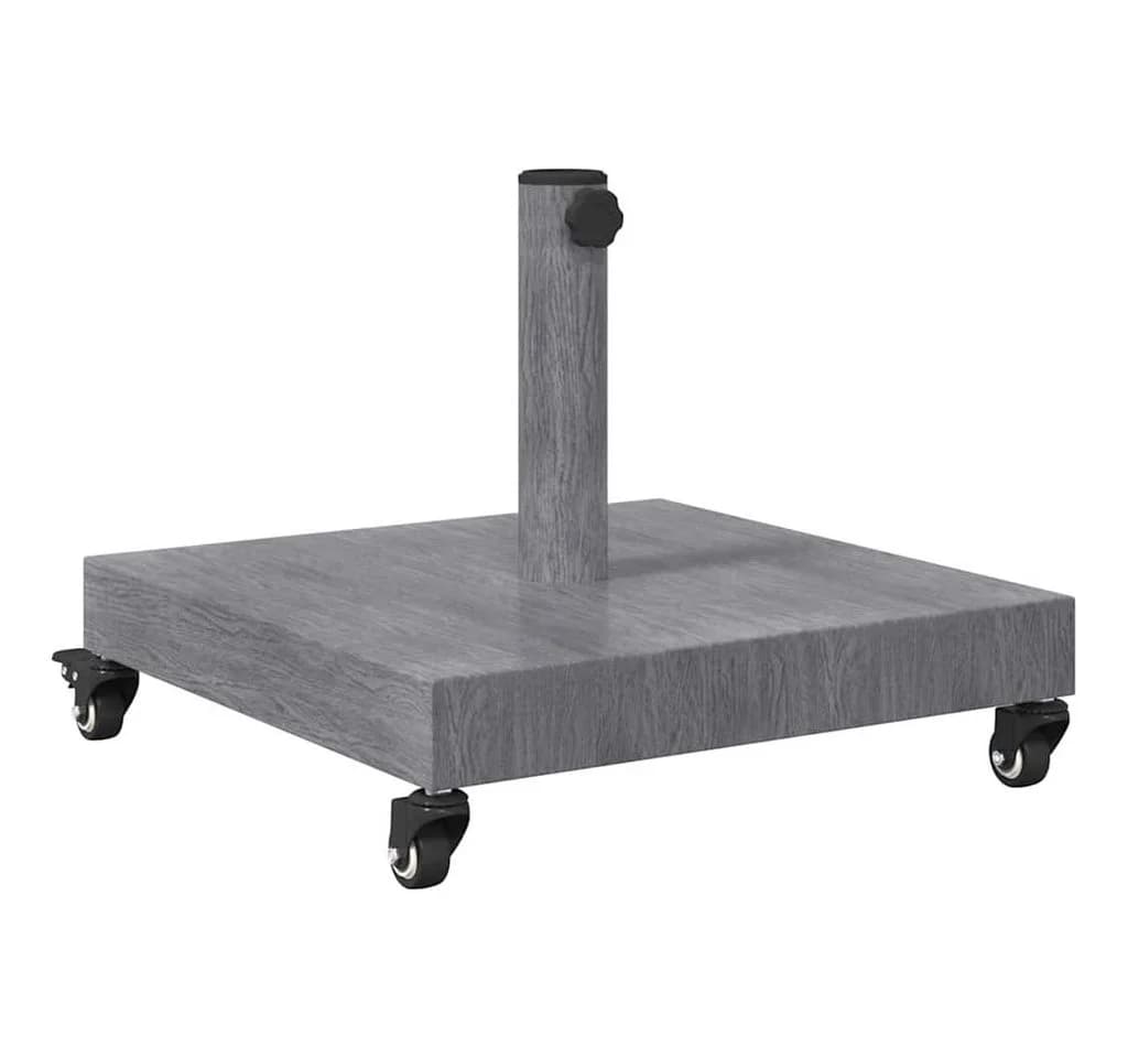vidaXL Schirmhalter Dunkelgrau Stahl Modern - Bild 2