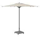 vidaXL Schirmhalter Dunkelgrau Stahl Modern Bild 3