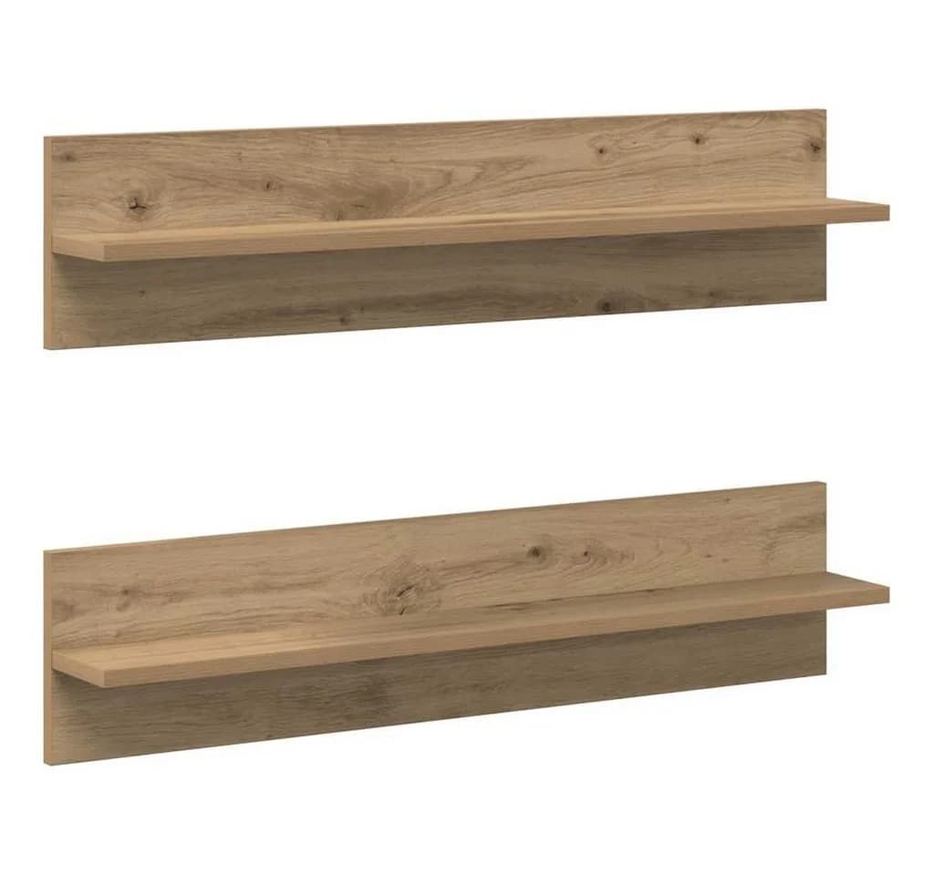 vidaXL Wandregal 2 pcs Artisan-Eiche Holzwerkstoff - Bild 2