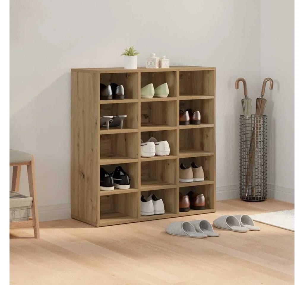 vidaXL Schuhschrank Artisan-Eiche Holzwerkstoff - Bild 4