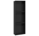 vidaXL Duschnische Schwarz Edelstahl Bad Organizer Bild 2