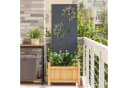 vidaXL Sichtschutz Garten Stahl Anthrazit 50 x 140 cm Bild 1