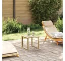 vidaXL Gartentisch Beistelltisch Natur Imprägniertes Kiefernholz Bild 1