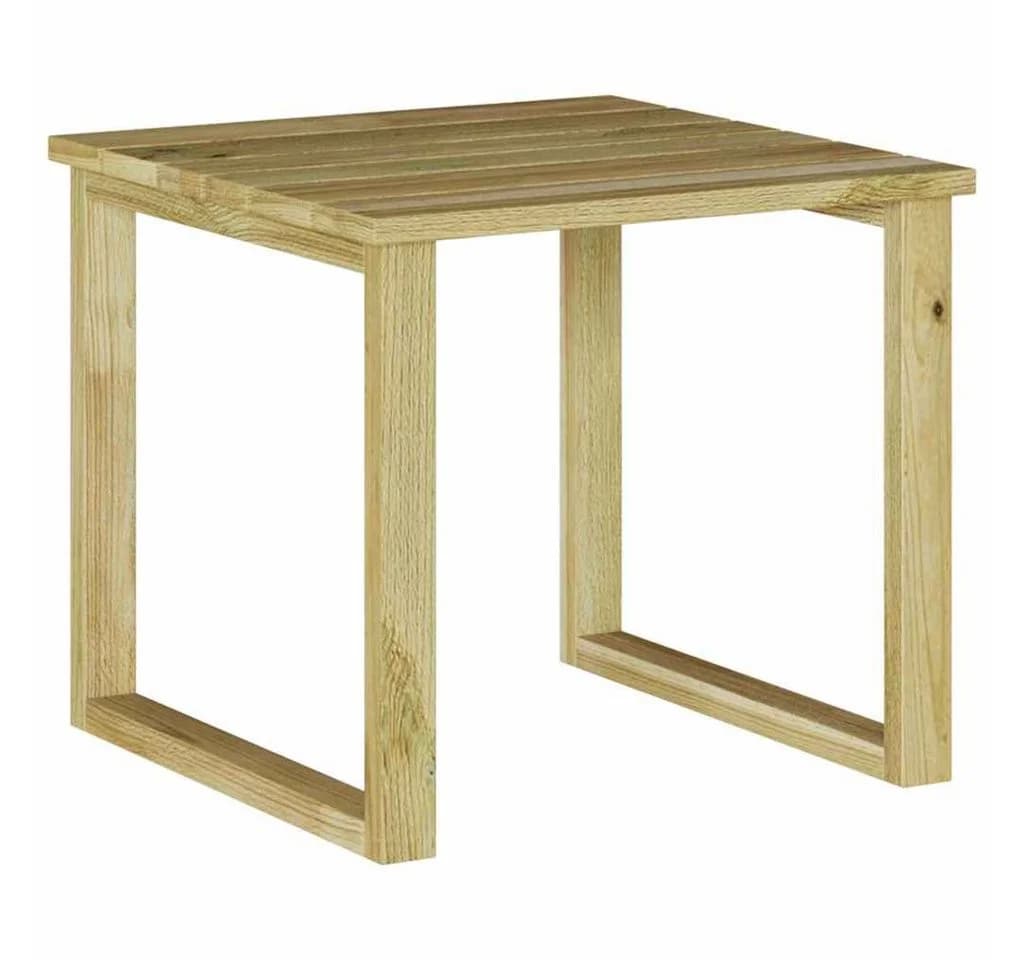 vidaXL Gartentisch Beistelltisch Natur Imprägniertes Kiefernholz - Bild 2
