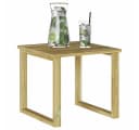 vidaXL Gartentisch Beistelltisch Natur Imprägniertes Kiefernholz Bild 3
