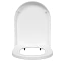vidaXL WC-Sitz Toilettensitz Verstellbar Weiß Polypropylen Bild 4