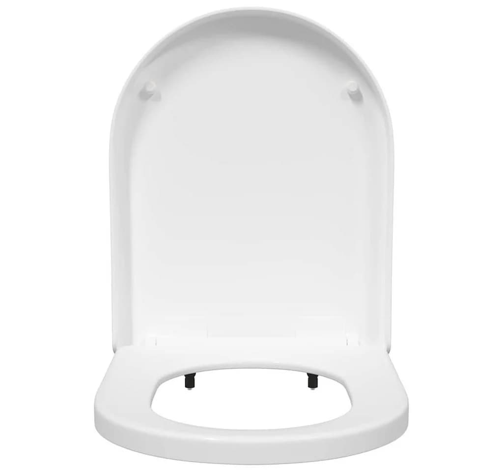 vidaXL WC-Sitz Toilettensitz Verstellbar Weiß Polypropylen - Bild 4
