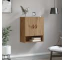 vidaXL Hängeschrank Wandschrank Artisan-Eiche Holzwerkstoff Bild 4