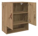 vidaXL Hängeschrank Wandschrank Artisan-Eiche Holzwerkstoff Bild 5
