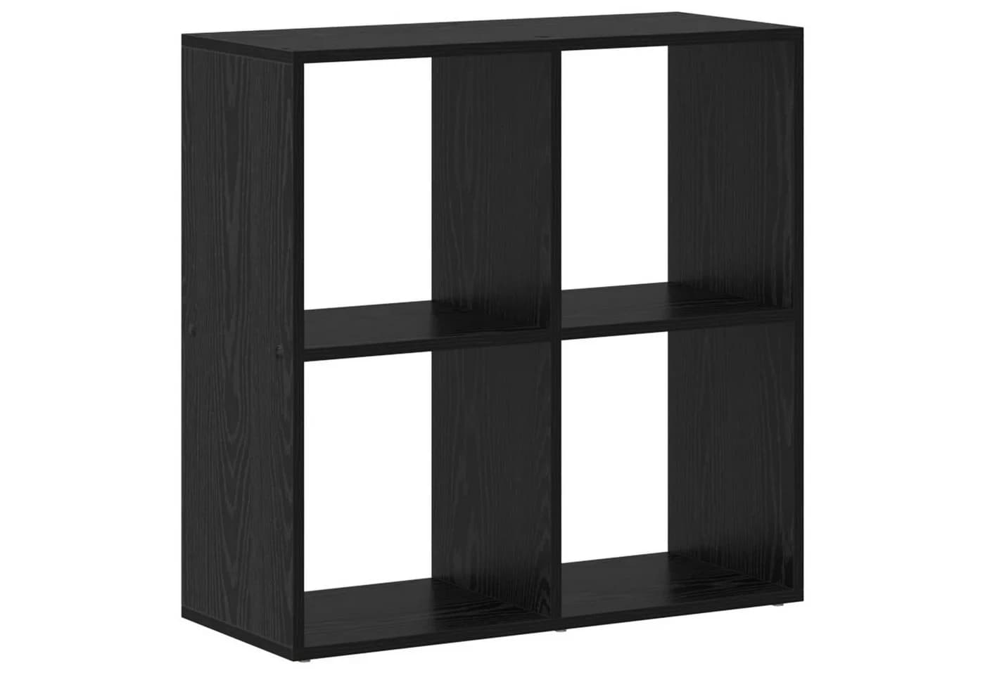 vidaXL Bücherregal Schwarz Eichen-Optik 4 Regale - Bild 2