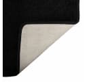 vidaXL Teppichläufer Schwarz 100x100 cm Polypropylen Bild 5