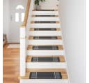 vidaXL Stufenmatte Selbstklebend Treppenschoner Anthrazit 15er Set Bild 4