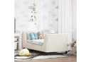 vidaXL Bett Kinderbettgestell Creme Bild 1