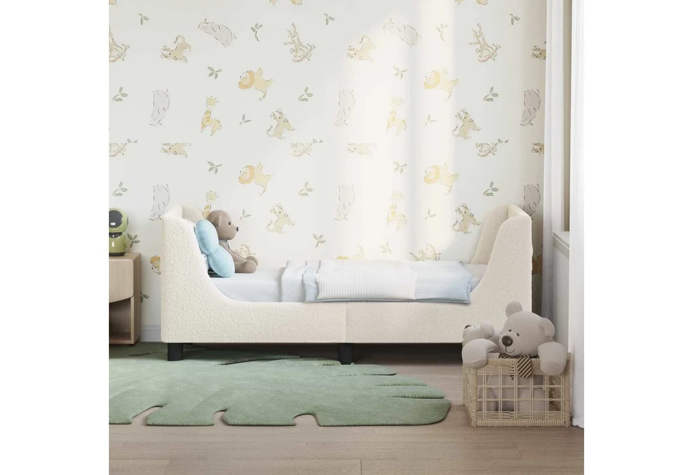 vidaXL Bett Kinderbettgestell Creme - Bild 3