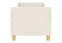 vidaXL Bett Kinderbettgestell Creme Bild 5