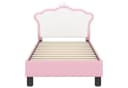 vidaXL Bett Kinderbettgestell Rosa mit Kopfteil Bild 5