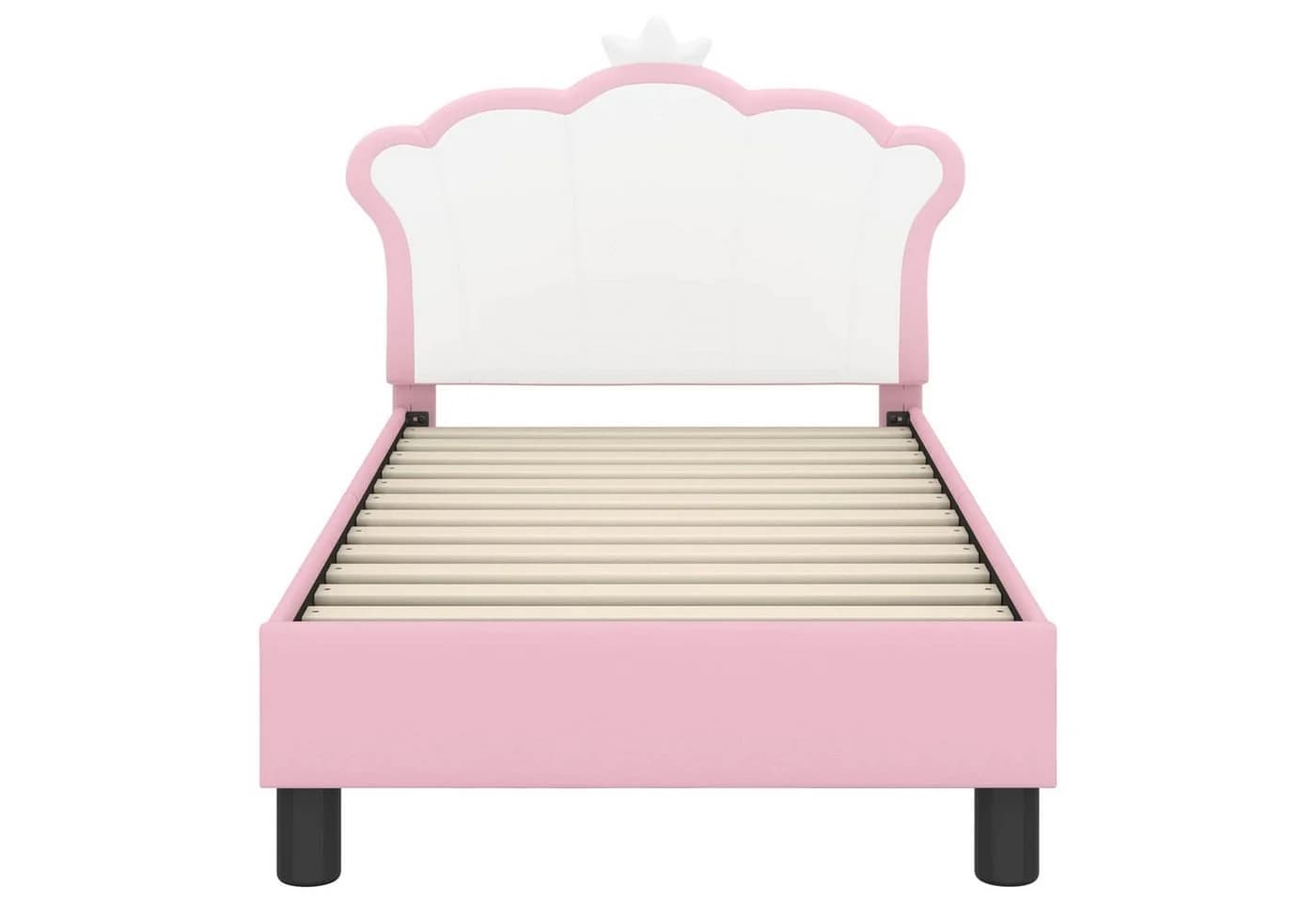vidaXL Bett Kinderbettgestell Rosa mit Kopfteil - Bild 5