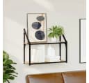 vidaXL Wandregal Artisan-Eiche Modern Holzwerkstoff Bild 1