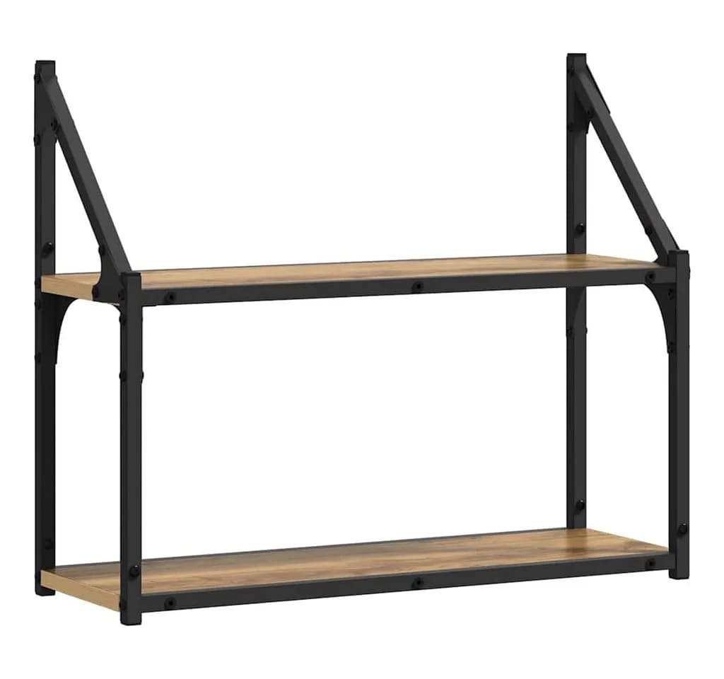 vidaXL Wandregal Artisan-Eiche Modern Holzwerkstoff - Bild 2