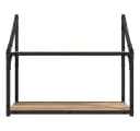 vidaXL Wandregal Artisan-Eiche Modern Holzwerkstoff Bild 5