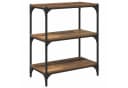 vidaXL Bücherregal Altholz Schwarz 60x33x70,5 cm Holzwerkstoff Bild 2
