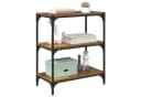 vidaXL Bücherregal Altholz Schwarz 60x33x70,5 cm Holzwerkstoff Bild 3