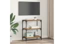 vidaXL Bücherregal Altholz Schwarz 60x33x70,5 cm Holzwerkstoff Bild 4