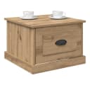 vidaXL Couchtisch Artisan-Eiche 50x50 cm Holzwerkstoff Bild 3
