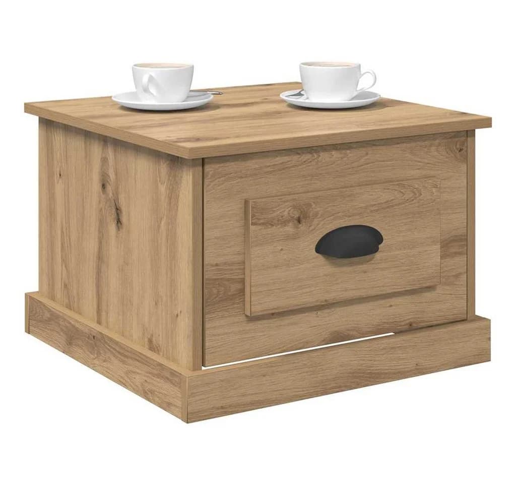 vidaXL Couchtisch Artisan-Eiche 50x50 cm Holzwerkstoff - Bild 3