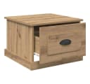 vidaXL Couchtisch Artisan-Eiche 50x50 cm Holzwerkstoff Bild 5